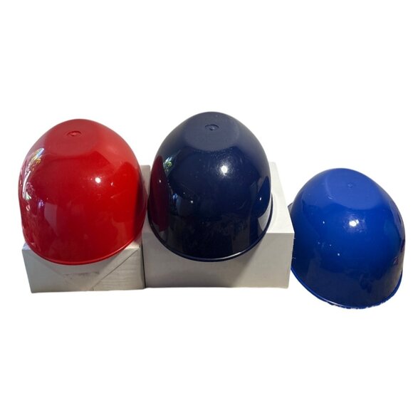 Baseball Helmet Set Plastic Souvenir Cleveland Indians Cubs Cincinati Reds - Picture 9 of 12